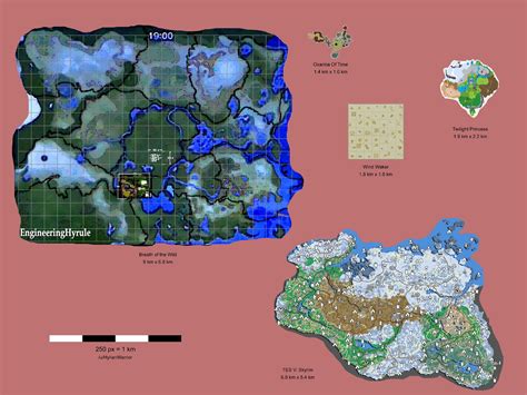 breath of the wild map size.